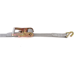 Kinedyne 2" by 30' Rhino MAX Narrow Wire Hook Ratchet Strap showing webbing, wide-handle ratchet and narrow hook by Kinedyne