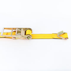 Kinedyne 3" by 30' Wire Hook Ratchet Strap by Kinedyne suitable for heavy-duty cargo securement, polyester webbing and wire hooks