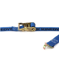Kinedyne 2" by 20' Plate Trailer Hook Logistic Ratchet Strap