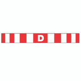 Kinedyne 12" by 96" Canadian Reflective D Dimensional Banner