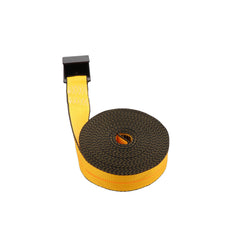 Kinedyne 2" by 30' Flat Hook Winch Strap showing 2-inch polyester webbing and Kinedyne flat hook, Kinedyne vendor