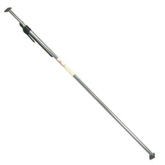 Kinedyne 90" - 105" Steel Saf-T-Lok Bar showing adjustable steel tube and pivoting rubber feet by Kinedyne