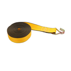 Kinedyne 2" by 30' Wire Hook Winch Strap by Kinedyne for industrial cargo securement, 1,670 lb working load limit
