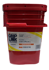 Kinedyne Grip Link 11 x 22.5 Dual-Triple V-Bar Cross Tire Chains by Kinedyne for heavy-duty truck and trailer traction