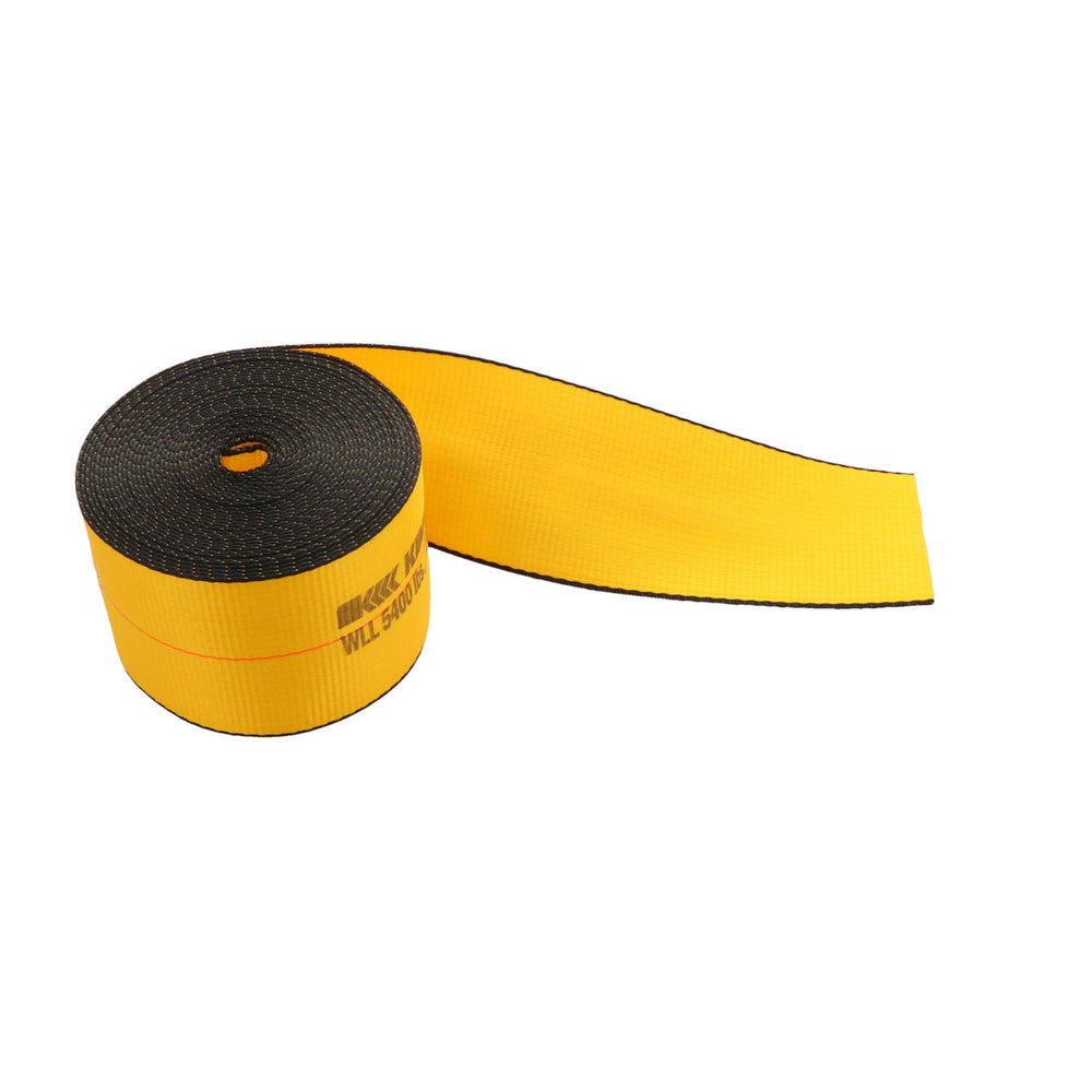 Kinedyne 4" by 30' Winch Strap for Winch-to-Winch Applications by Kinedyne, industrial polyester webbing