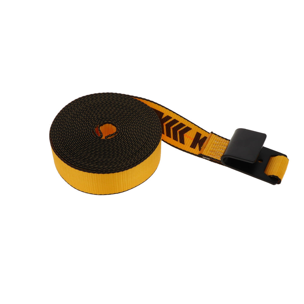 Kinedyne 2" by 28' Flat Hook Ratchet Strap Replacement Adjustable End by Kinedyne, industrial cargo tie-down strap