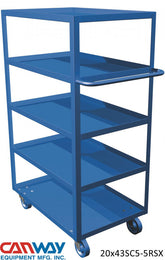 Service Cart Five Shelf