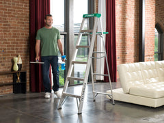 FEATHERLITE 2404 4′ MEDIUM DUTY ALUMINUM STEPLADDER