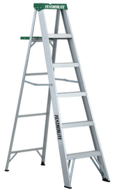 FEATHERLITE 2406 6′ MEDIUM DUTY ALUMINUM STEPLADDER