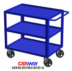 Service Cart Extra Heavy Duty Three Shelf