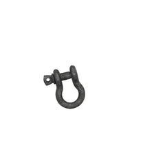 Kinedyne 5/16" Transport Grade 70 Anchor Shackle w/ Screw Pin showing forged carbon steel body and galvanized screw pin