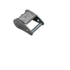 Kinedyne 2" Cam Buckle by Kinedyne showing diecast zinc alloy cam and webbing interface for industrial tie-down use