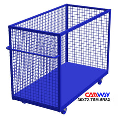 Three Sided Mesh Box Cart