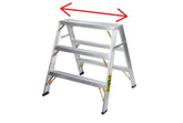 FEATHERLITE 3704 4′ ALUMINUM SAWHORSE