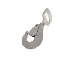 Kinedyne 2" Stainless Steel Twisted Snap Hook by Kinedyne, corrosion-resistant marine-grade snap hook for 2-inch webbing