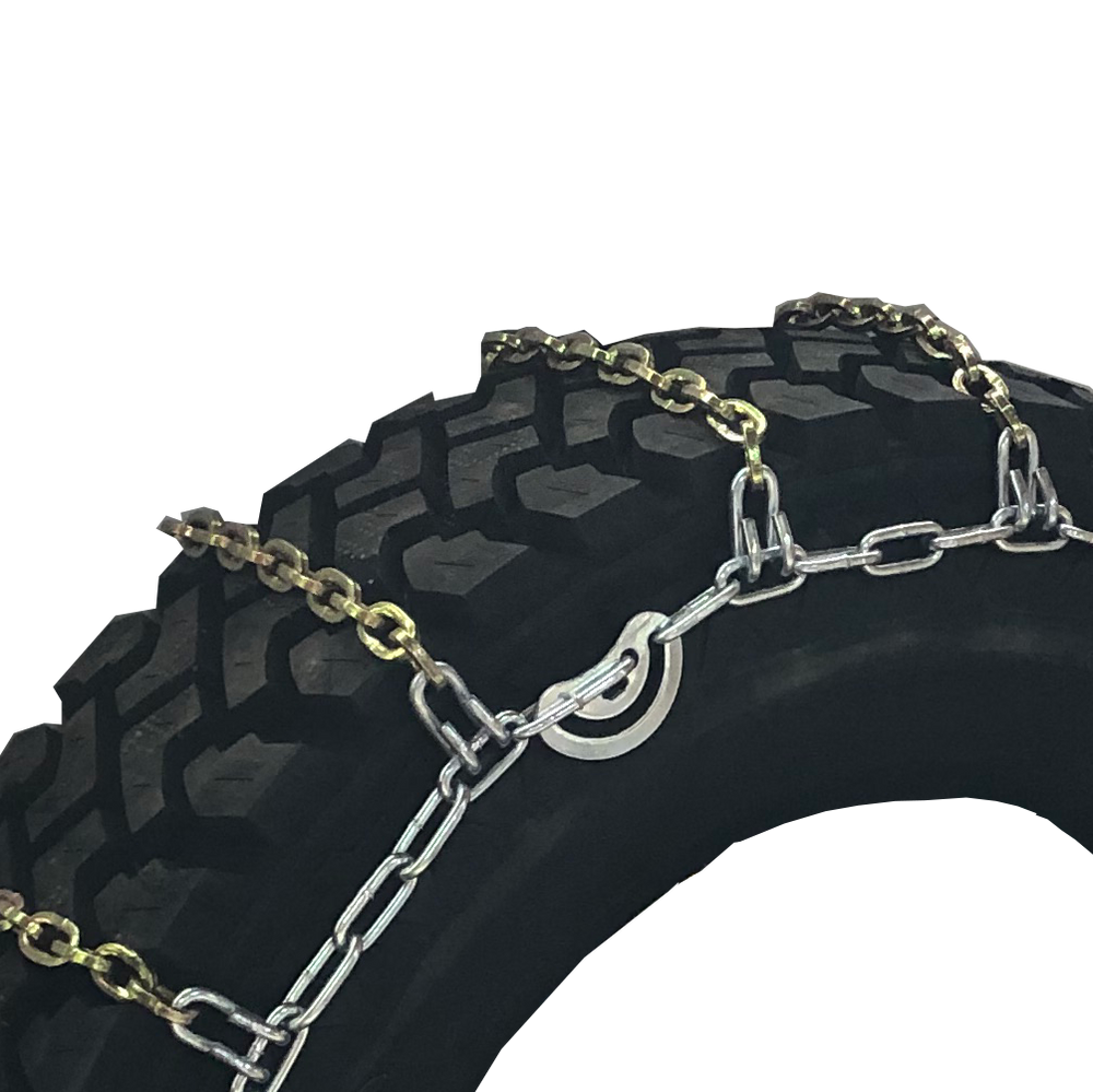 Kinedyne Grip Link 11 x 22.5 Single Square Link Cross Tire Chains by Kinedyne, rugged highway tire chain set for trucks