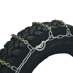 Kinedyne Grip Link 11 x 22.5 Single Square Link Cross Tire Chains by Kinedyne, rugged highway tire chain set for trucks