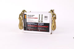 Kinedyne 5/16" x 16' Grade 70 Grab Hook Chain Assembly 30 per Barrel by Kinedyne for cargo securement
