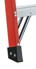 FEATHERLITE 6610-AA 10′ SUPER-HEAVY DUTY FIBERGLASS STEPLADDER