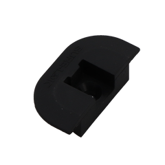 Kinedyne Series L Flanged Track End Caps by Kinedyne, protective end cap for Series L aluminum flanged track
