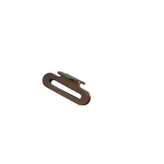 Kinedyne Series F 1" Hole Track Butterfly Fitting, heat-treated carbon steel tie-down end fitting for 2-inch webbing