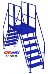 6 Step 60° Crossover Ladder