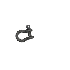 Kinedyne 5/16" Transport Grade 70 Anchor Shackle w/ Screw Pin showing forged carbon steel body and galvanized screw pin