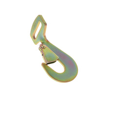Kinedyne 2" Twisted Snap Hook by Kinedyne, zinc-plated heat-treated carbon steel tie-down snap hook for 2-inch webbing