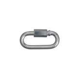 Kinedyne 1/4 inch Quick Link zinc plated steel chain accessory by Kinedyne, rated 880 Lbs WLL