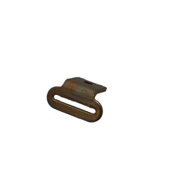 Kinedyne 1" 90-Degree Strap End Bolt Plate by Kinedyne, zinc-plated heat-treated carbon steel anchor point for 1" webbing