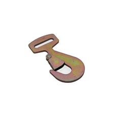 Kinedyne 2" Snap Hook heat-treated carbon steel flat snap hook with zinc plated finish by Kinedyne