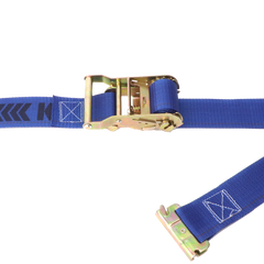 Kinedyne 2" by 20' Spring Loaded Logistic Ratchet Strap by Kinedyne for industrial load securement and trailer logistics