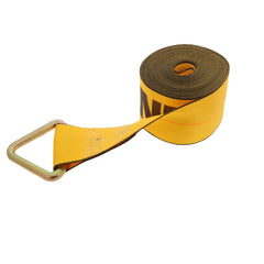 Kinedyne 4" by 35' Delta Ring Winch Strap by Kinedyne showing 4-inch polyester webbing and 1026 Delta Ring end fitting