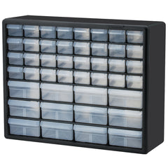 Black Plastic Storage Cabinet 20" x 6-3/8" x 15-13/16" by FarrellPack