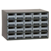 Grey Steel Modular Cabinet 17"x11"x11" with 20 Drawers - A19320M
