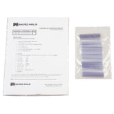 Clear Card Stock Holder for 4" Shelf Bins (25 Pack) - A29300