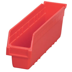 Red 18" x 4-1/8" x 6" Shelf Bin by FarrellPack - A30048P02