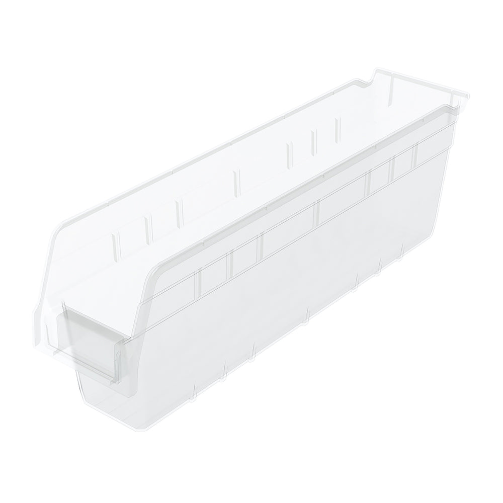 Clear Shelf Bin 18" x 4-1/8" x 6" by FarrellPack