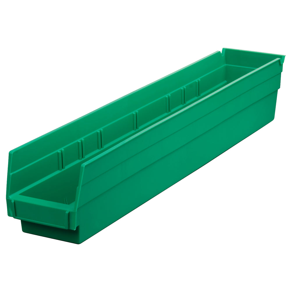 Green Shelf Bin 23-5/8" x 4-1/8" x 4" by FarrellPack