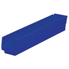 Blue 23-5/8" x 4-1/8" x 4" Shelf Bin by FarrellPack