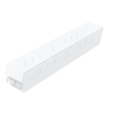 Clear Shelf Bin 23-5/8" x 4-1/8" x 4" by FarrellPack - A30124SCLAR