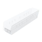 Clear Shelf Bin 17-7/8" x 4-1/8" x 4" by FarrellPack - A30128SCLAR
