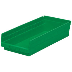 Green Shelf Bin 17-7/8" x 8-3/8" x 4" by FarrellPack - A30158P04