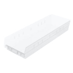 Clear Shelf Bin 23-5/8" x 6-5/8" x 4" by FarrellPack