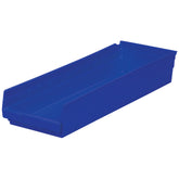 Blue Shelf Bin 23-5/8" x 8-3/8" x 4" by FarrellPack - A30184P09
