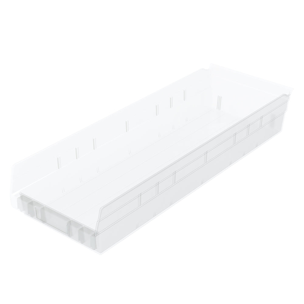 Clear Shelf Bin 23-5/8" x 8-3/8" x 4" by FarrellPack