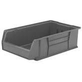 Grey 20" x 12-1/8" x 6" Stacking Shelf Bin - A30280P01