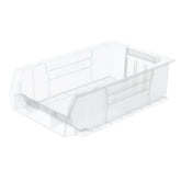 Clear Stacking Shelf Bin 20" x 12-1/8" x 6" - A30280SCLAR