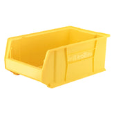 Yellow 20" x 12-1/8" x 8" Stacking Shelf Bin - A30281P18