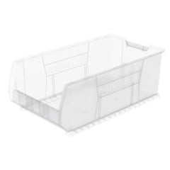 Clear Stacking Shelf Bin 29-7/8" x 16-1/2" x 11" - A30293SCLAR